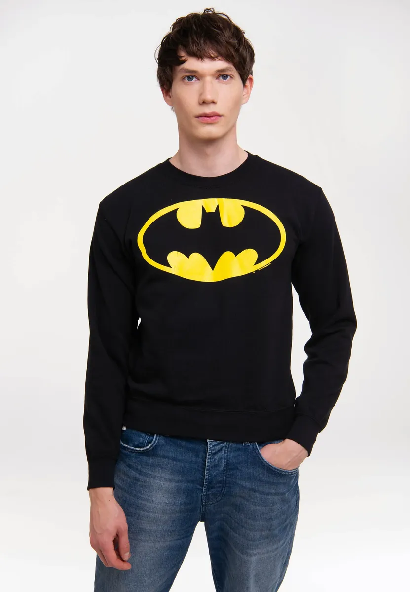 

Logoshirt Вязаный свитер "DC Comics", с лицензионным оригинальным дизайном, черный