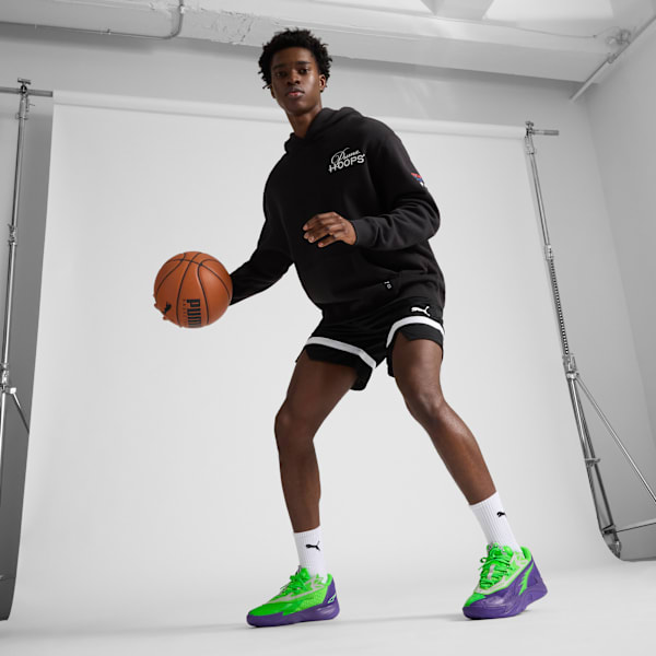 Мужские баскетбольные кроссовки Scoot Zeros Ii Nxtpro Hoops Puma, фиолетовый — фото 3