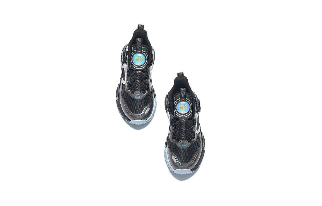 Детские баскетбольные кроссовки PS Low-top Black Anta Kids, черный — фото 4