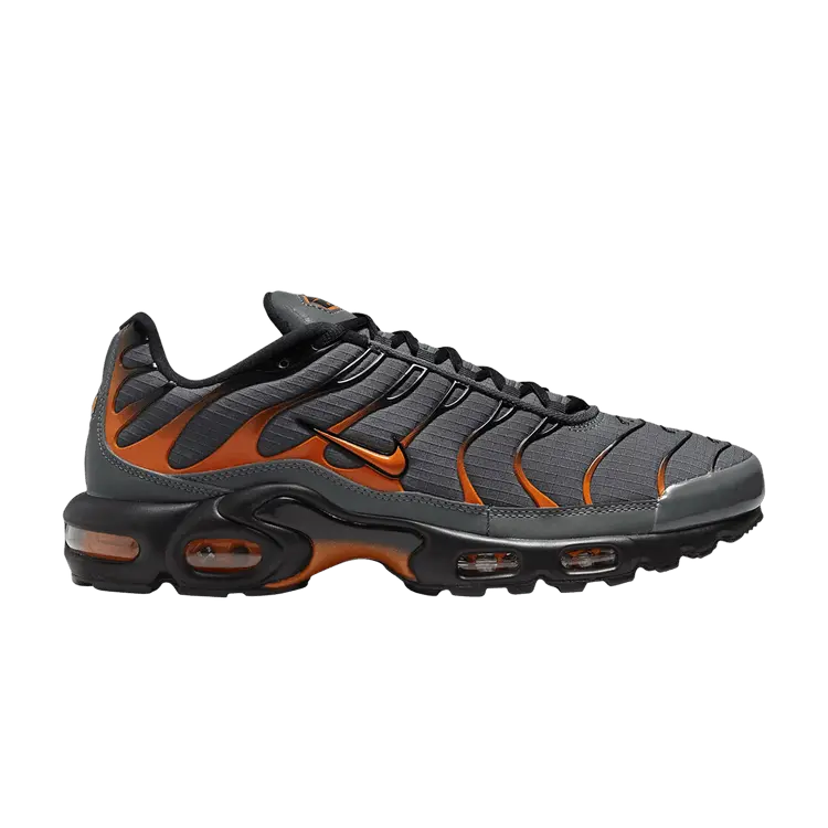 

Кроссовки Nike Air Max Plus 'Iron Grey Safety Orange', серый