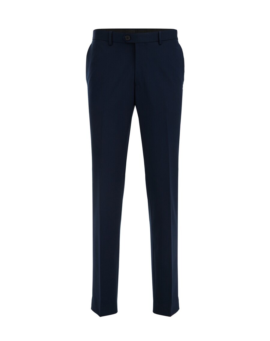 

Тканевые брюки WE Fashion Slim fit Pants, темно-синий