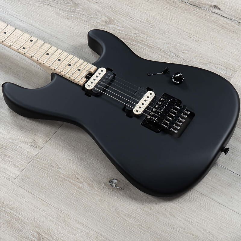 

Электрогитара Charvel Jim Root Pro-Mod San Dimas Style 1 HH FR M Guitar, Maple, Satin Black