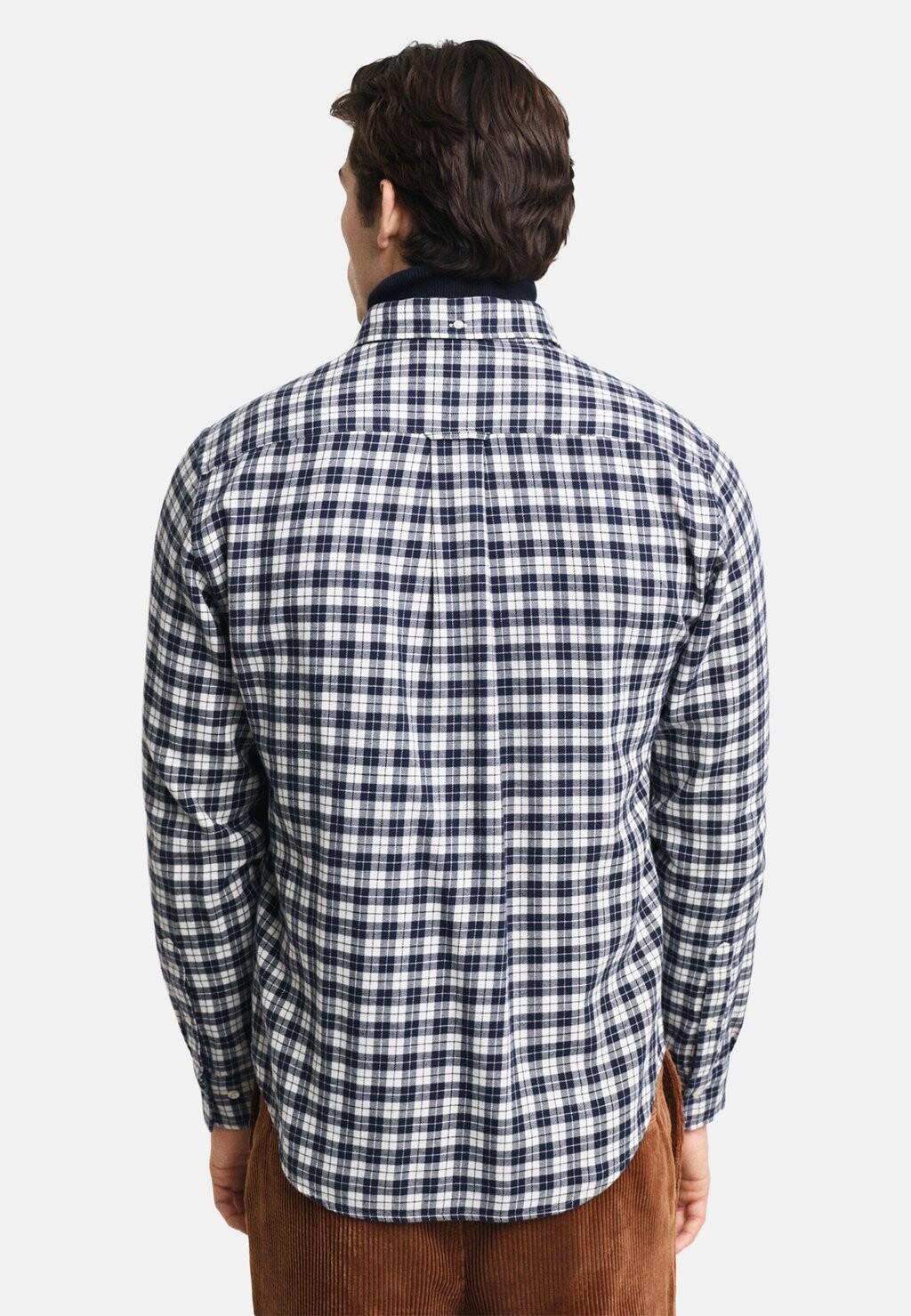 

Рубашка REGULAR FIT CHECKED GANT, синий