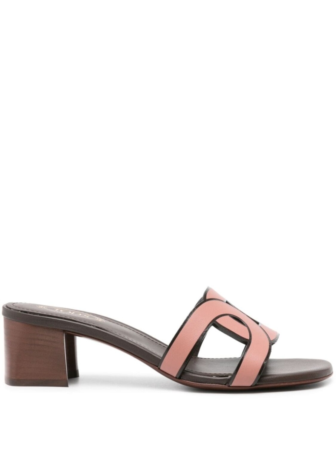 

Tod's мюли в двух тонах, розовый
