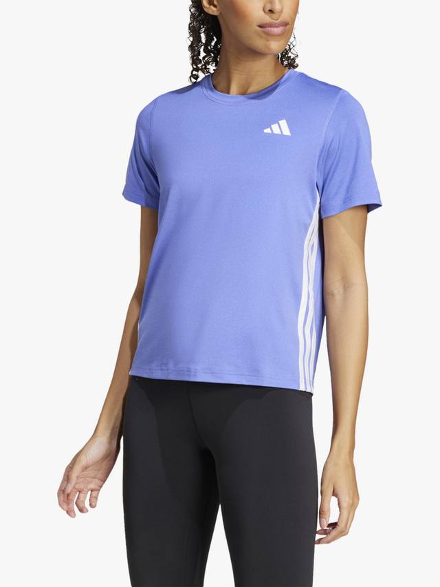 

Тренировочная футболка train essentials в 3 полосы adidas, синий/белый