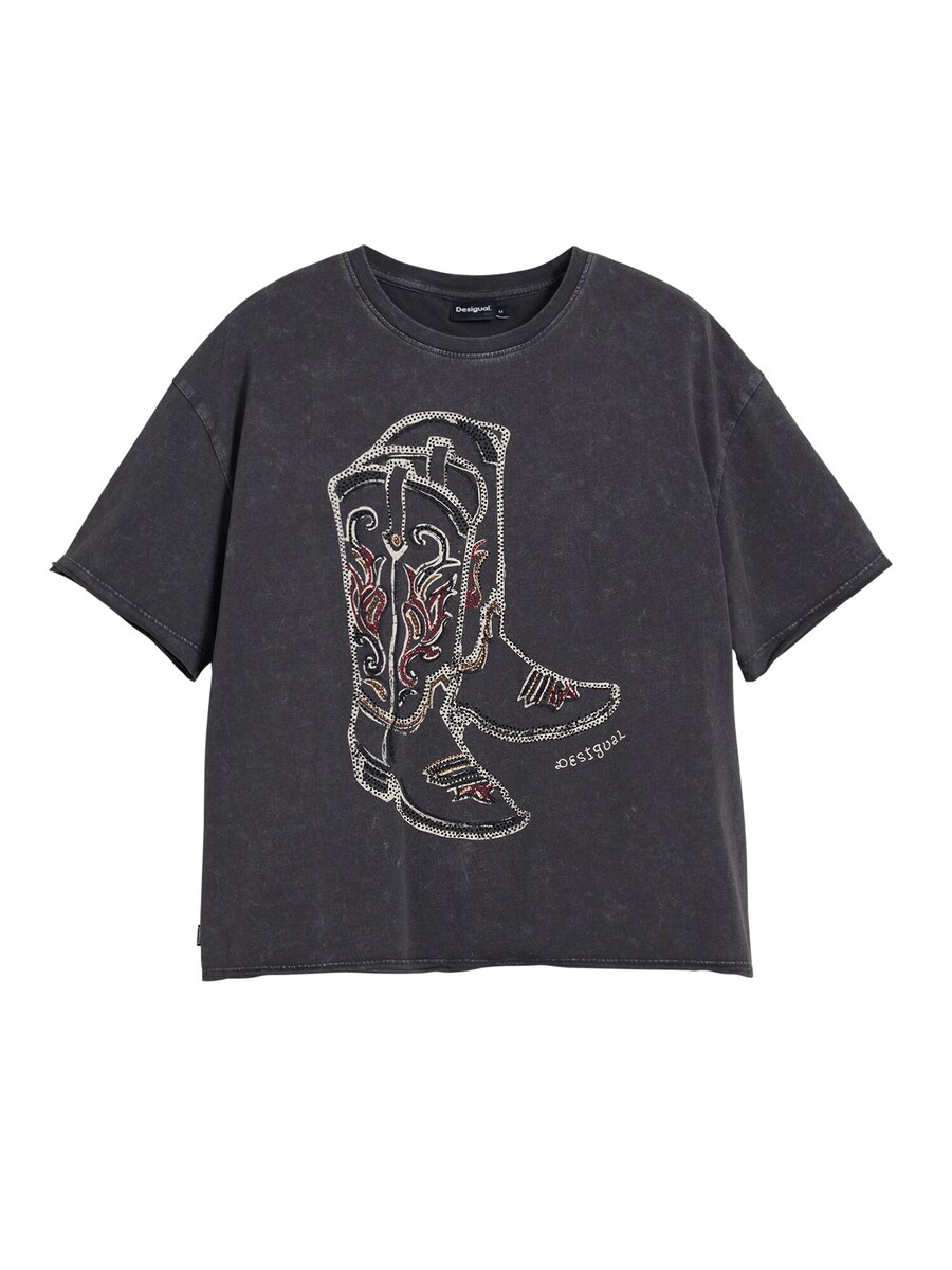 

Рубашка Desigual Cowboy Boots, черный