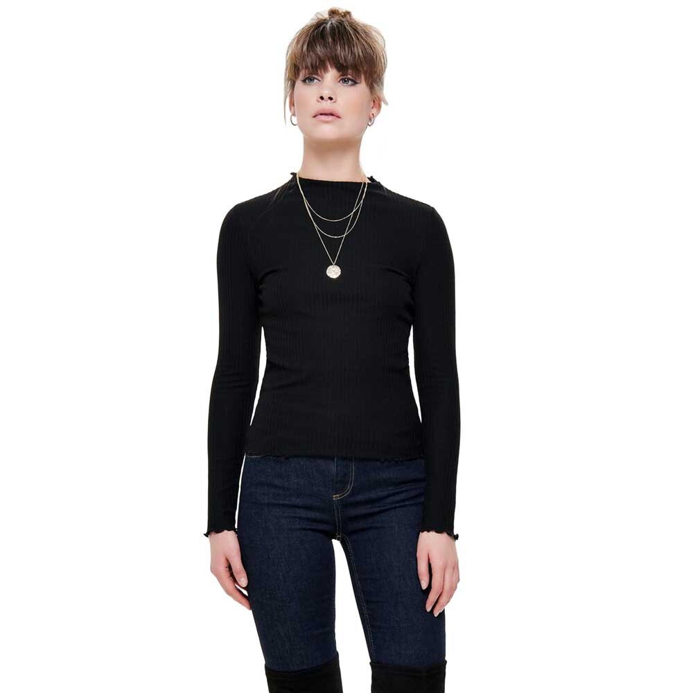 

Футболка с длинным рукавом Only Emma High Neck, черный