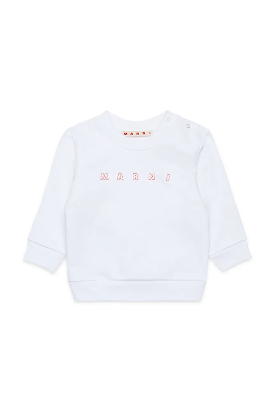 

Хлопковая толстовка для малышей MS319B SWEAT-SHIRT Marni, белый