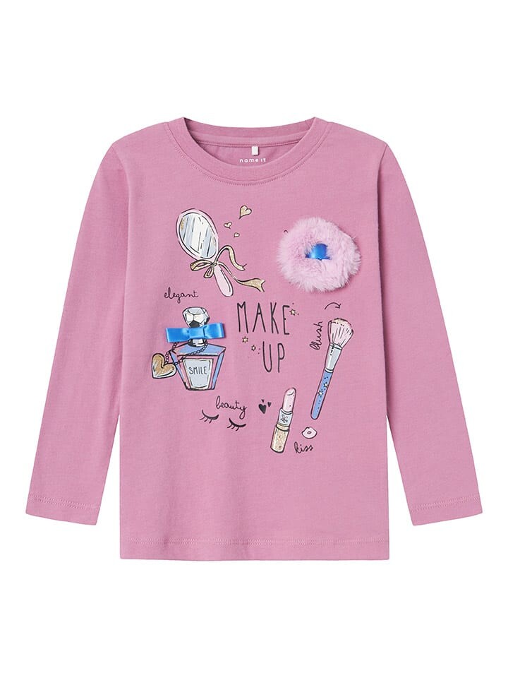 

Лонгслив name it Longsleeve Hea, розовый