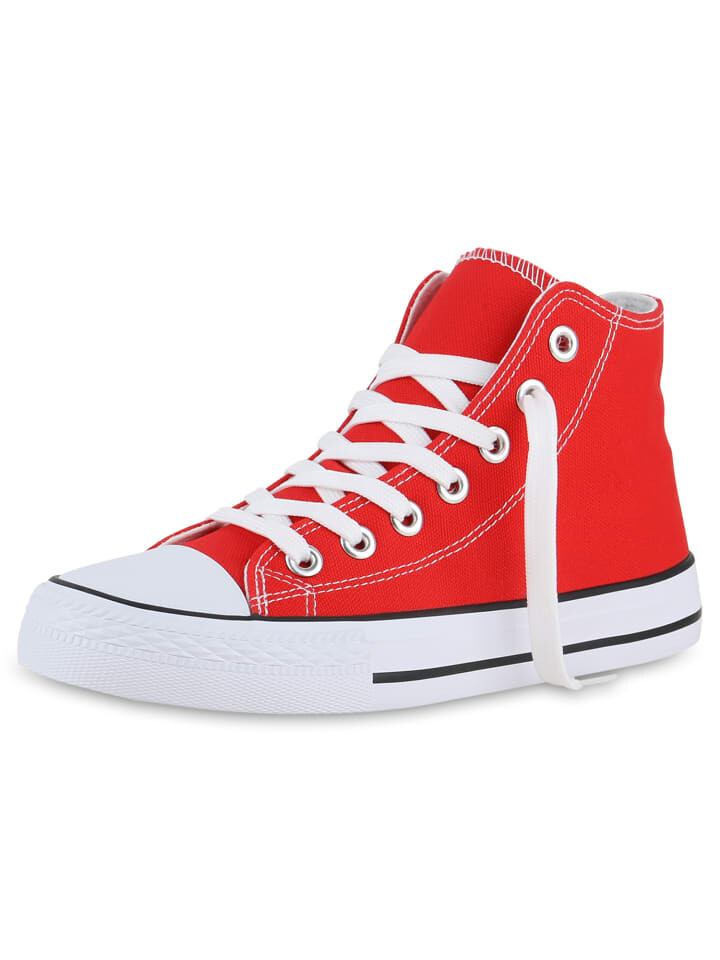

Высокие кроссовки VAN HILL High Adam, красный