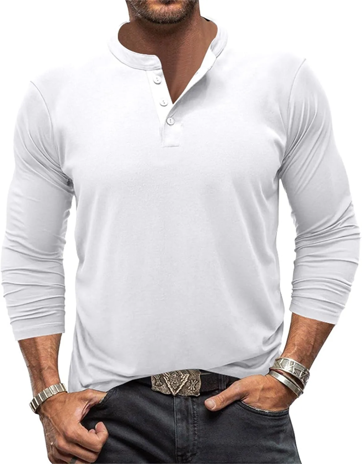 

Мужская футболка-поло с длинным рукавом Casual Slim Fit evzosrz