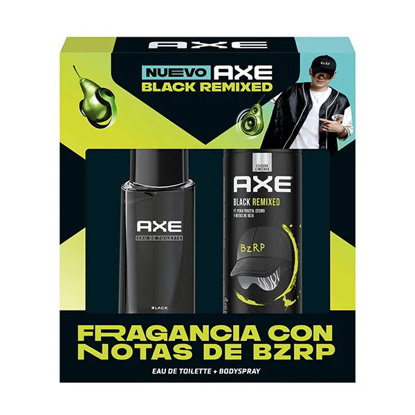 

Туалетная вода для мужчин Estuche Bizarrap Axe, 1 UD