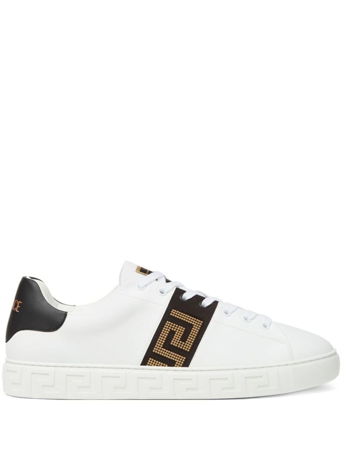

Кроссовки с логотипом Versace, белый