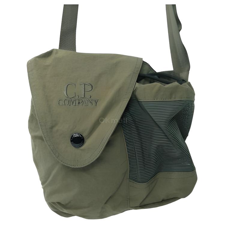 

Полиамидная наплечная сумка, мини кроссбоди для мужчин C.P.Company, оливковый