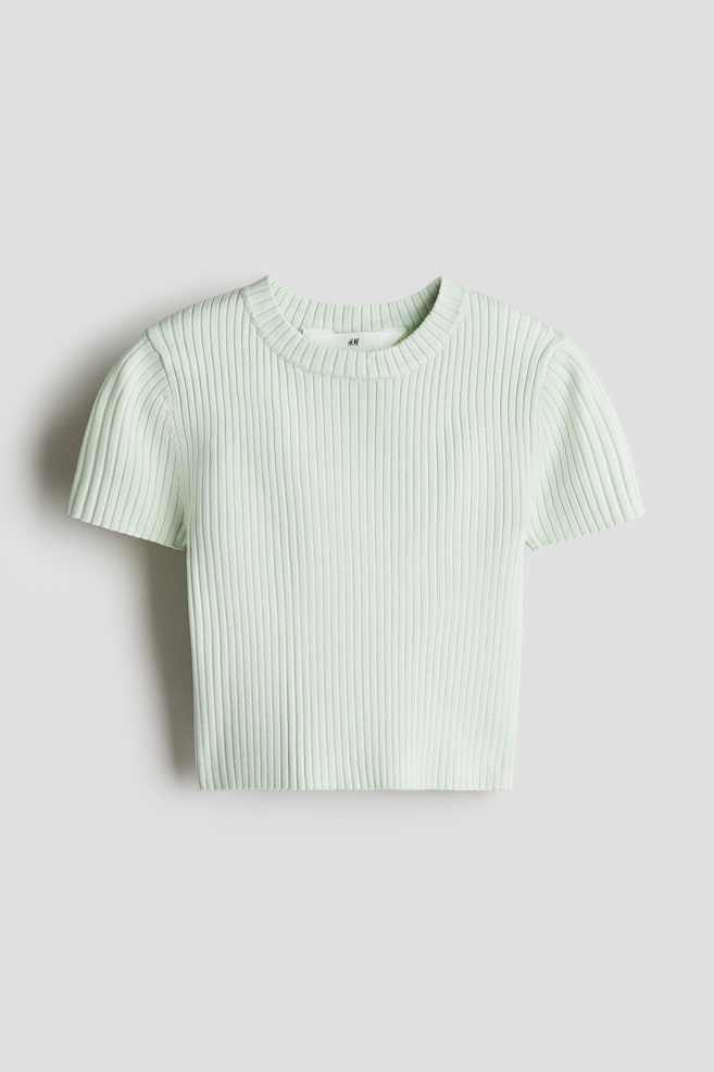 

Рубашка из трикотажного полотна H&M, зеленый