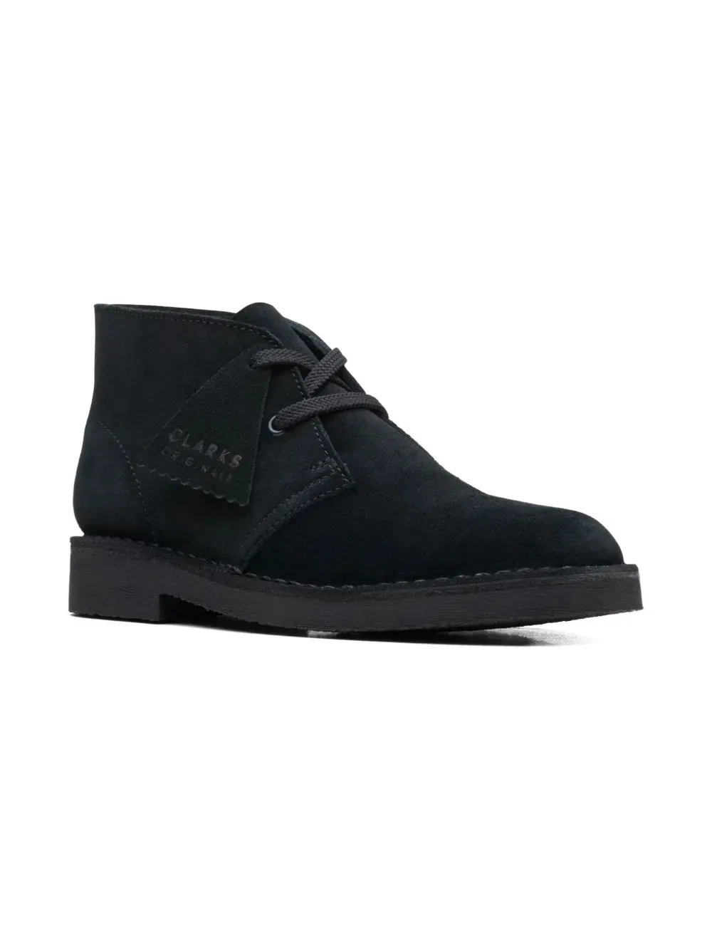 Кожаные ботинки для пустыни Clarks Kids, черный