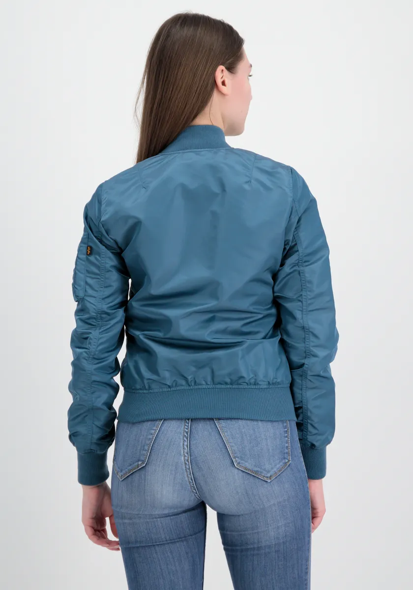 

Куртка-бомбер Alpha Industries " Alpha Industries Women - Куртки-бомберы MA-1 VF LW Wmn", цвет морской волны