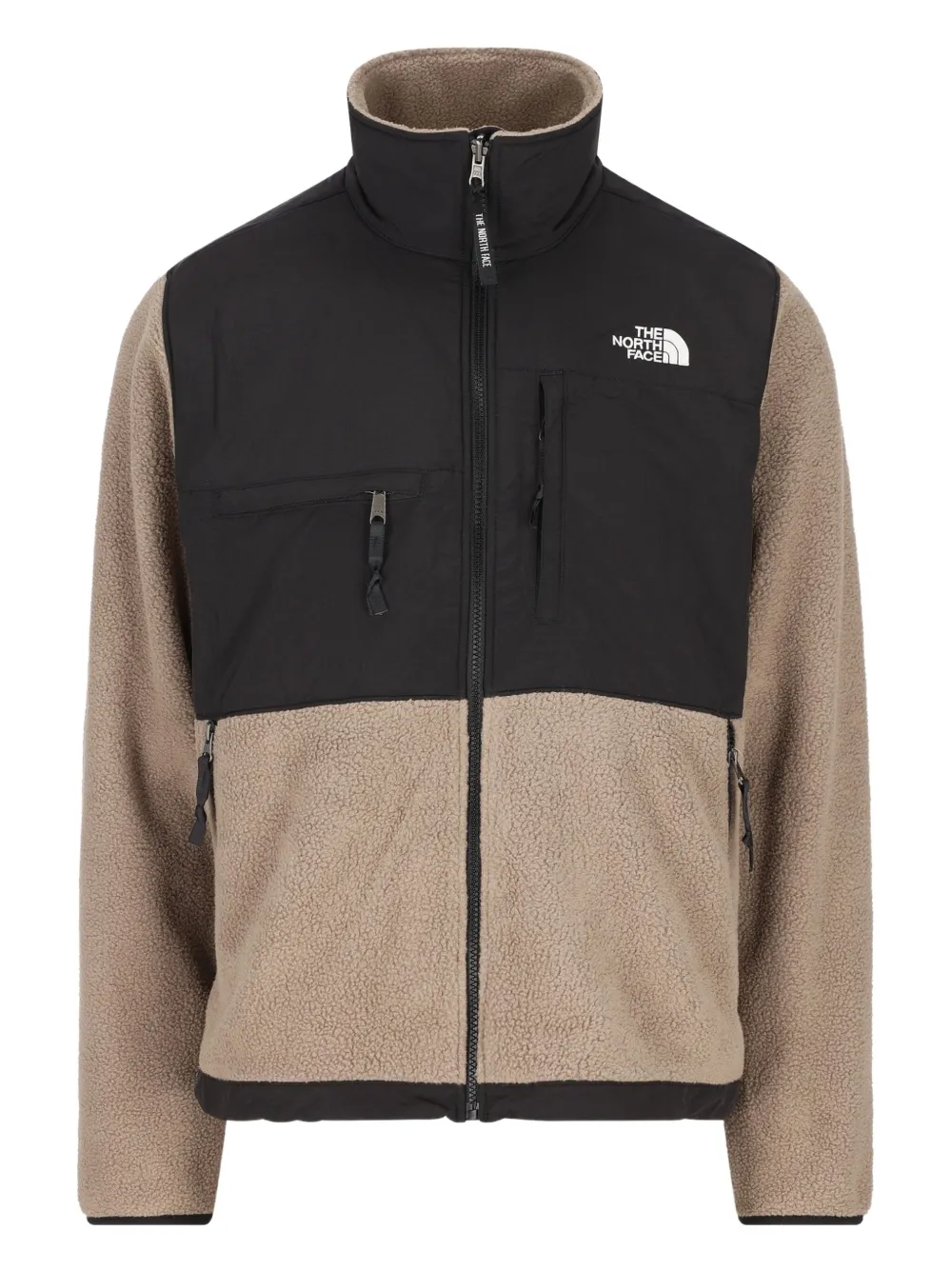 

Флисовая куртка на молнии The North Face, нейтральный