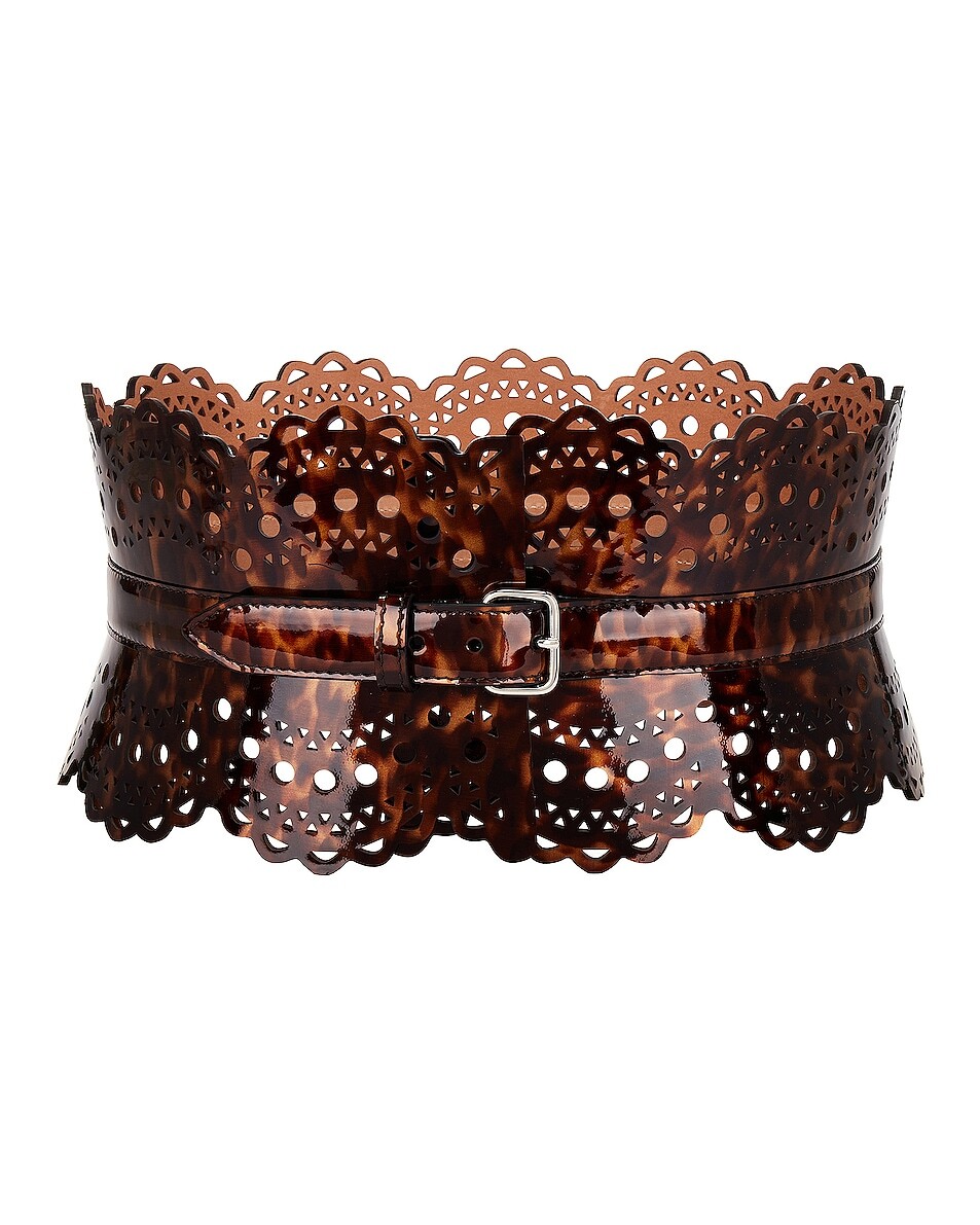 

Ремень-бюстье Alaïa, цвет Marron
