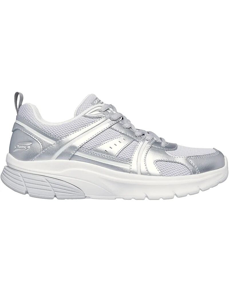 Кроссовки Skechers Bobs Vamos серебристого цвета
