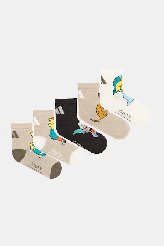 

Детские носки 5 пар Adidas Performance, бежевый