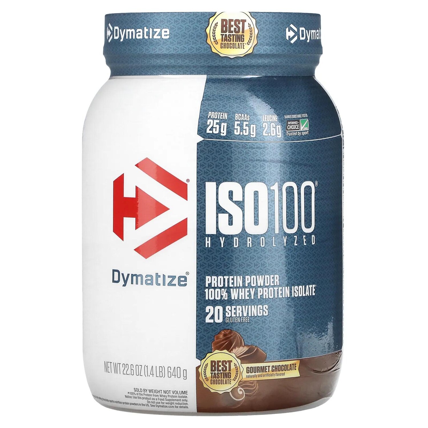 

Dymatize Nutrition ISO-100 Шоколад для гурманов 1,4 фунта