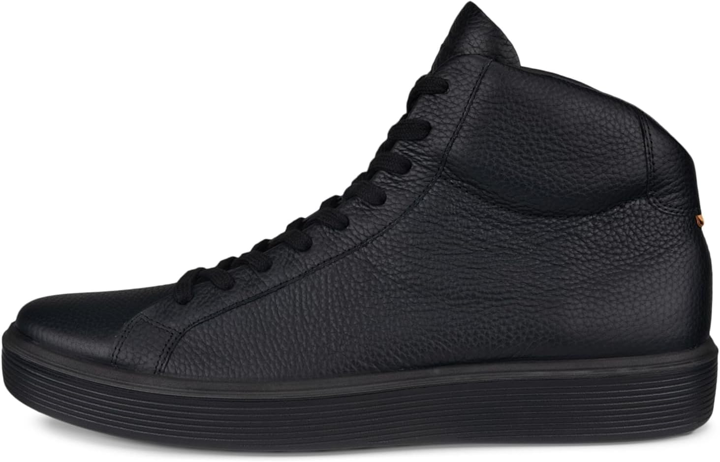Мужские высокие кроссовки ECCO Soft 60, черный — фото 4