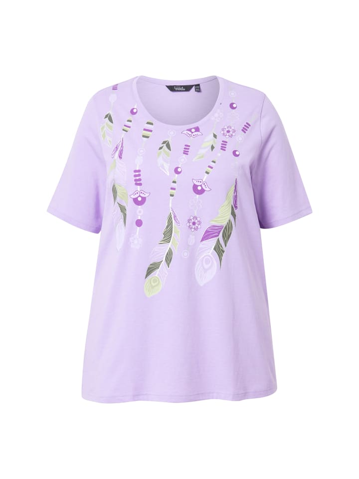 

Футболка Ulla Popken, цвет lavendel