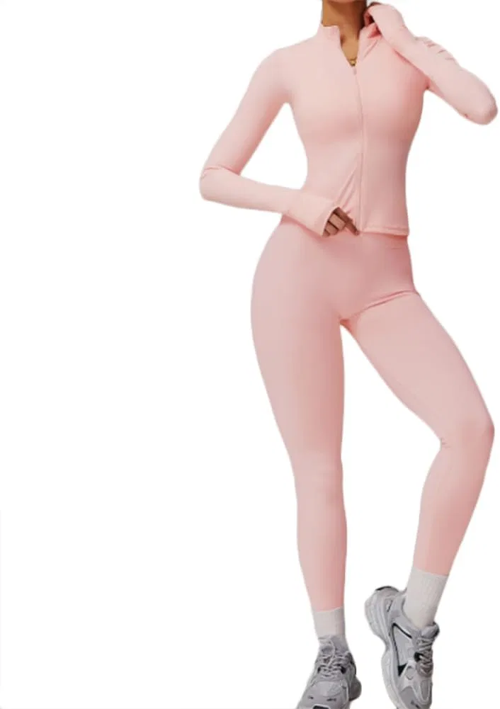 Женский спортивный костюм для фитнеса, Pink