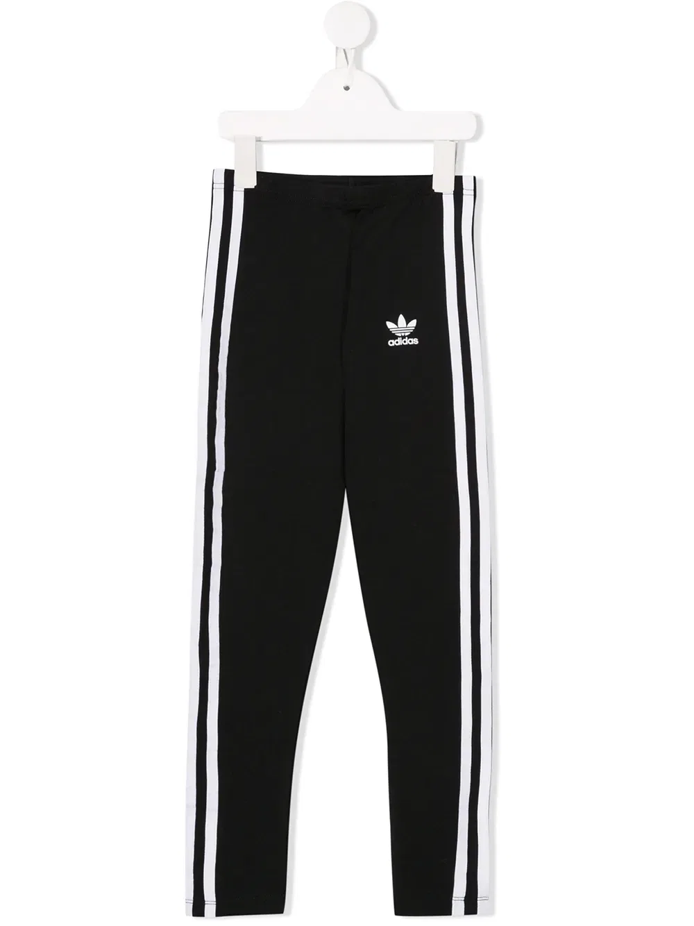 Леггинсы с тремя полосками Adidas Kids, черный