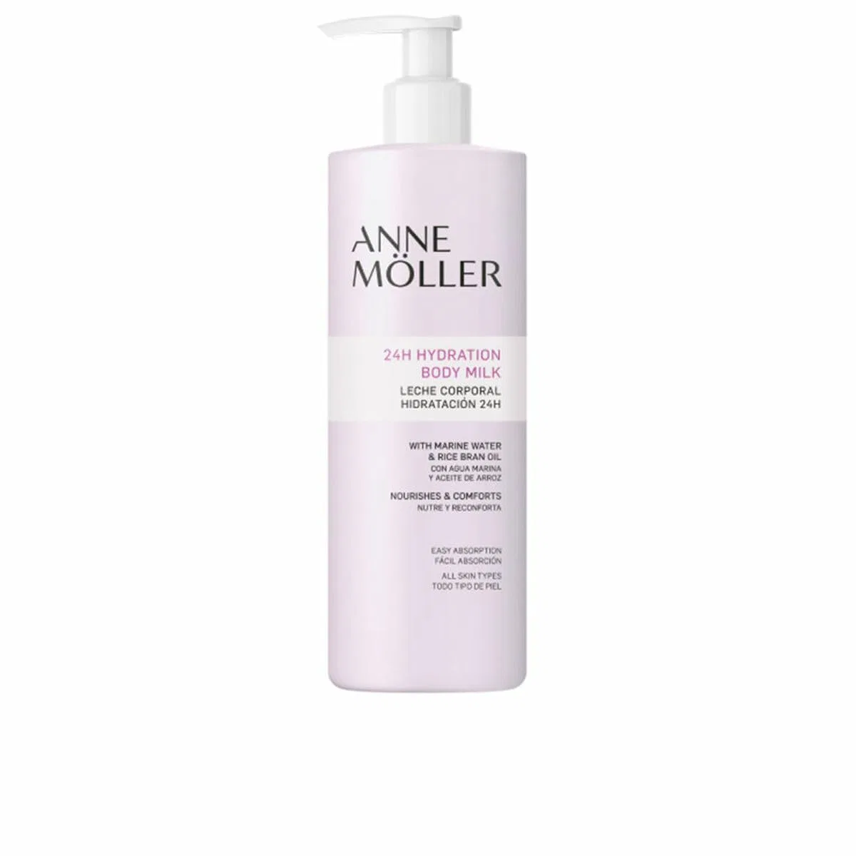 Молочко для тела Body Essentials 24 Hours Hydration, 400 мл Anne Moller