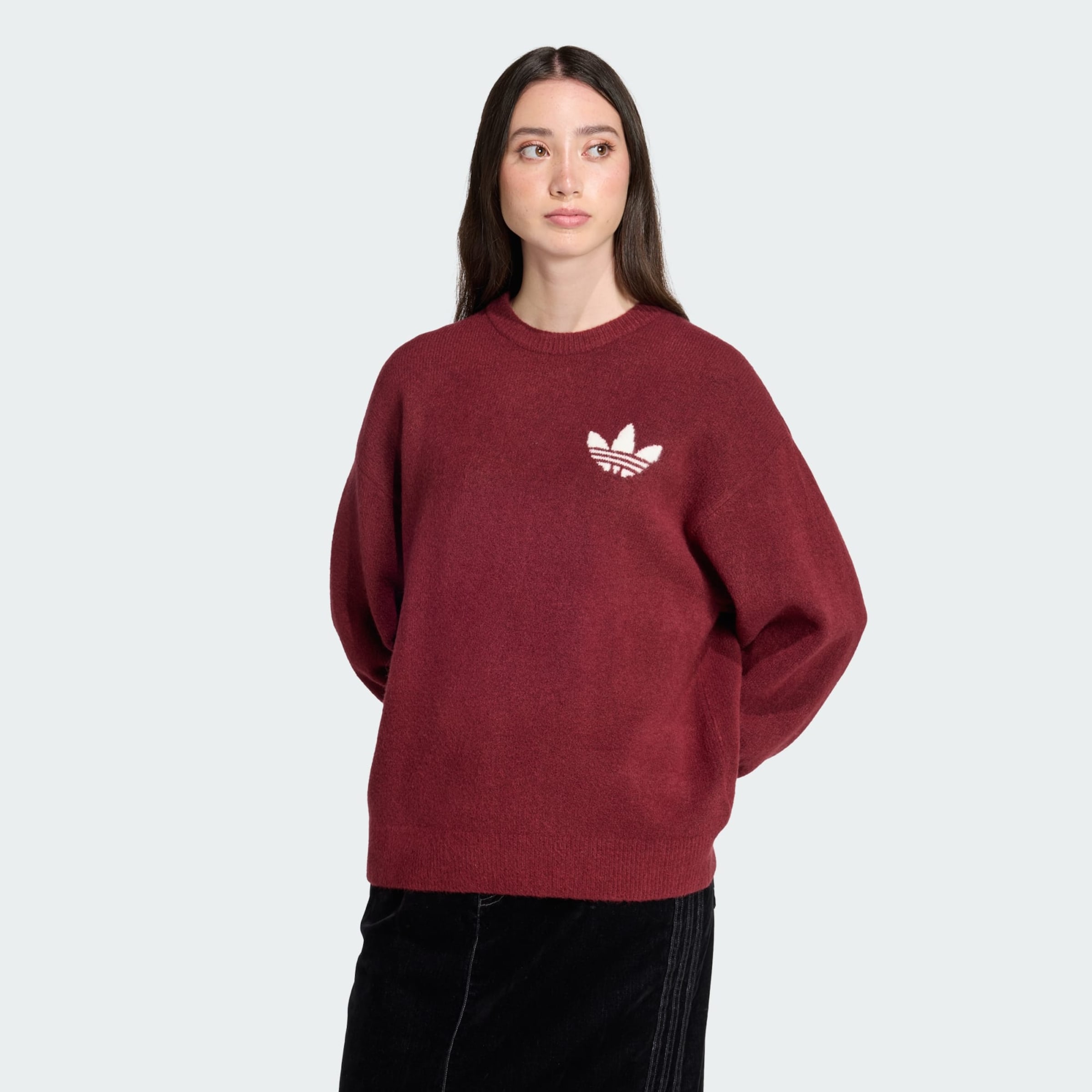 Adidas Originals Свитер 'Athletic Dept' в цвете бордо — фото 2