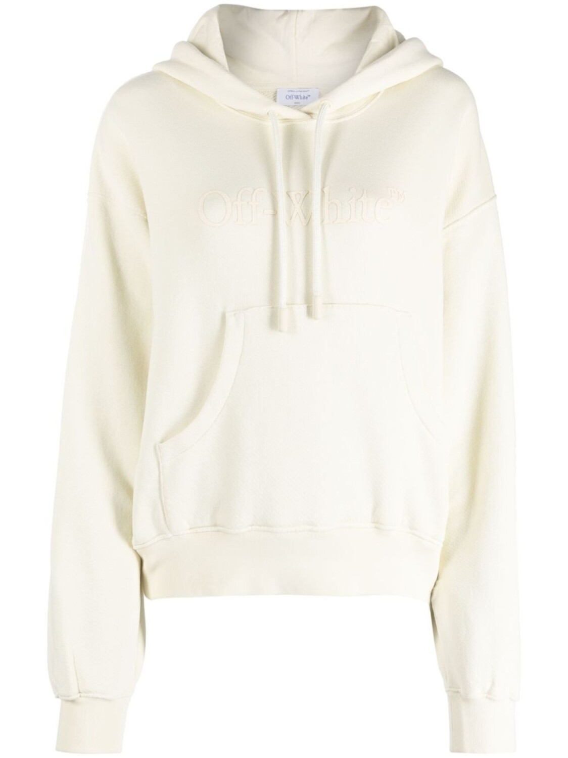 

Off-White худи с логотипом, нейтральный цвет