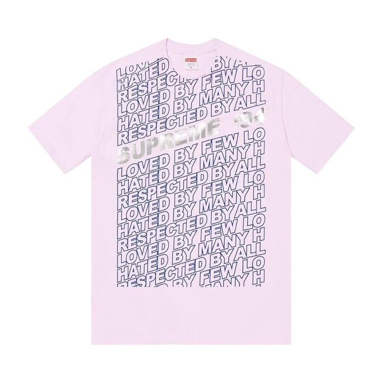 

Футболка Supreme Respected Tee, фиолетовый