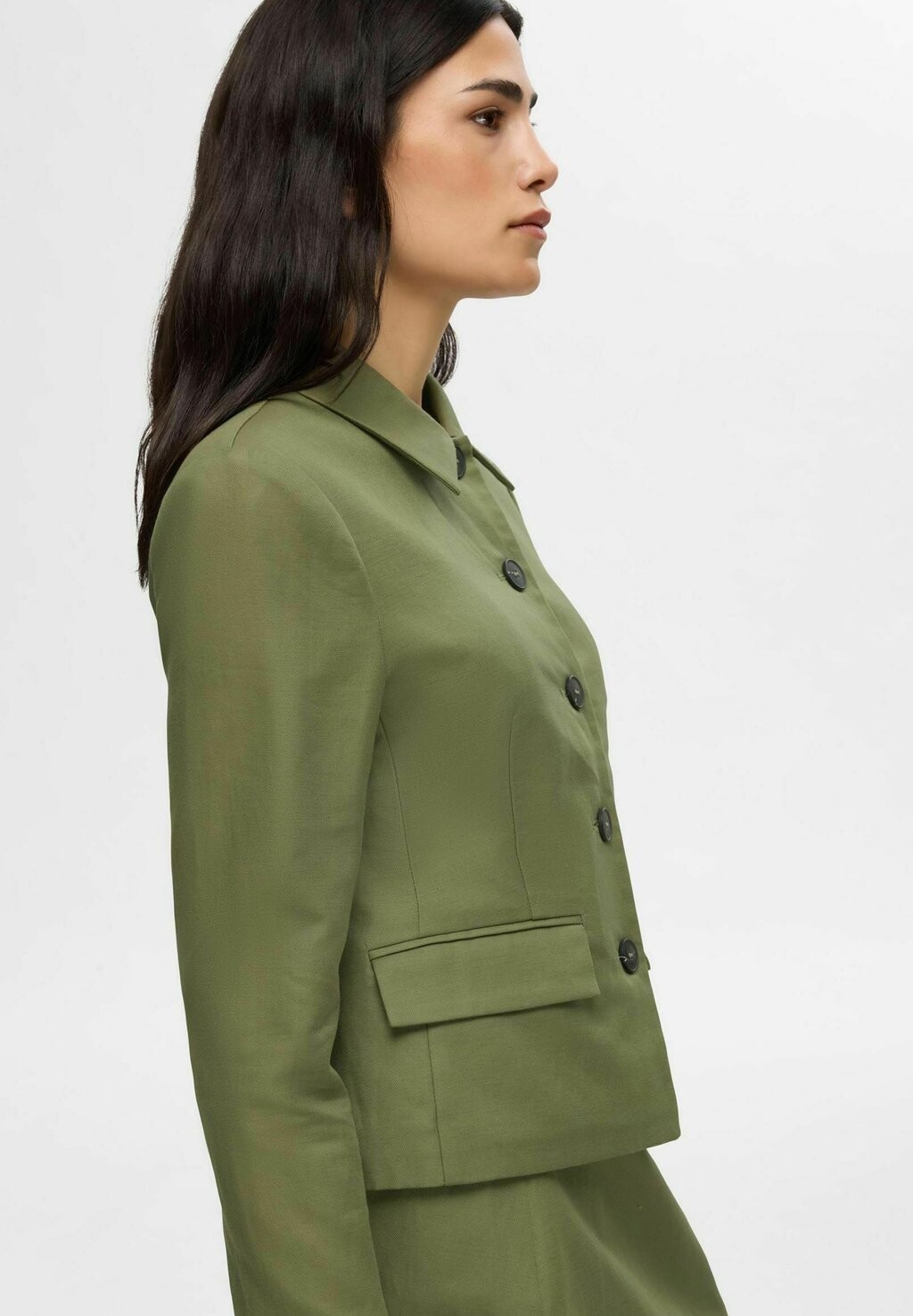 

Летняя куртка Selected Femme, зеленый