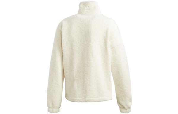Куртка heavy jacket polar fleece sports white Adidas, белый — фото 2