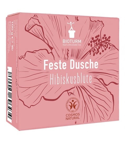 

Гель для душа в баре, цветок гибискуса, без отходов, №1. 137, 100 г, Биотурм, Bioturm