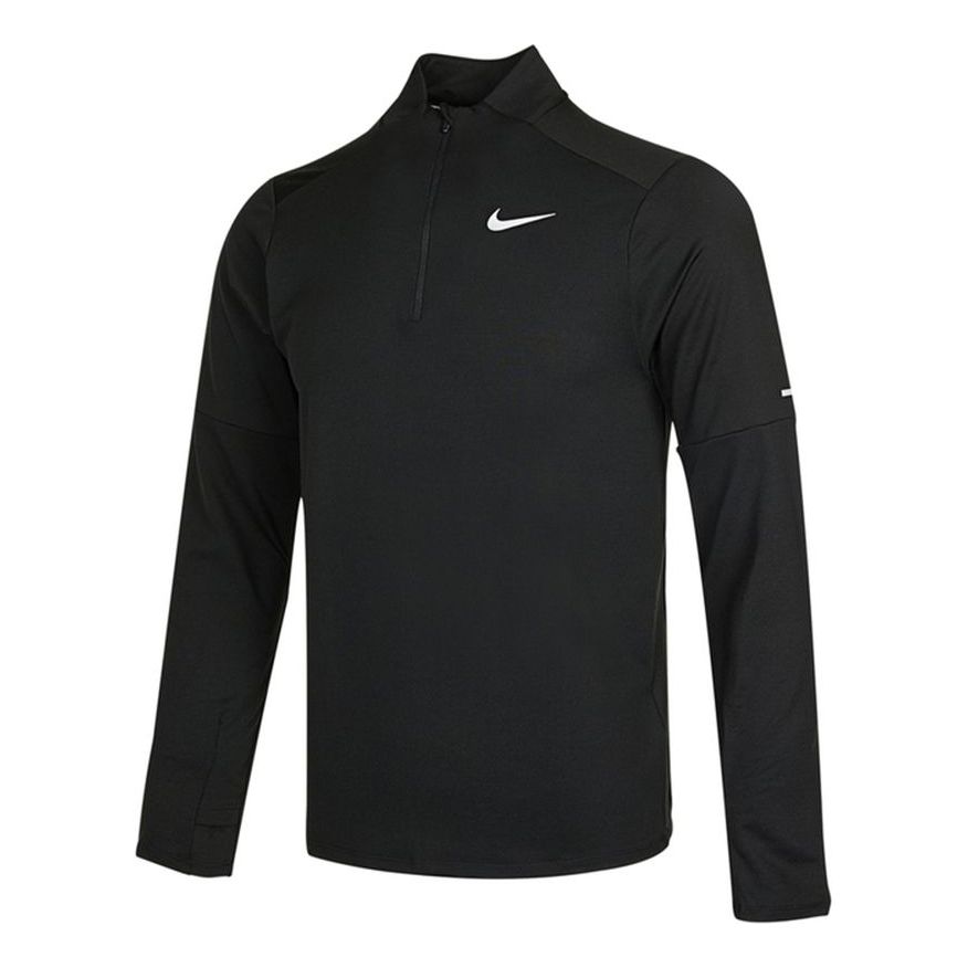 

Футболка Nike Nk Df Elmnt Top Hz Casual Breathable Sports Long Sleeves Black DD4757-010