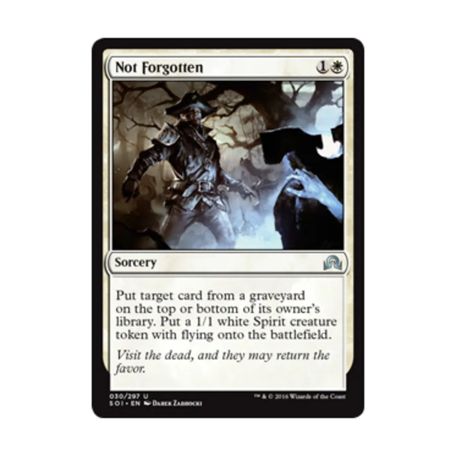 

CCG Не забыто (U), MTG - Shadows Over Innistrad