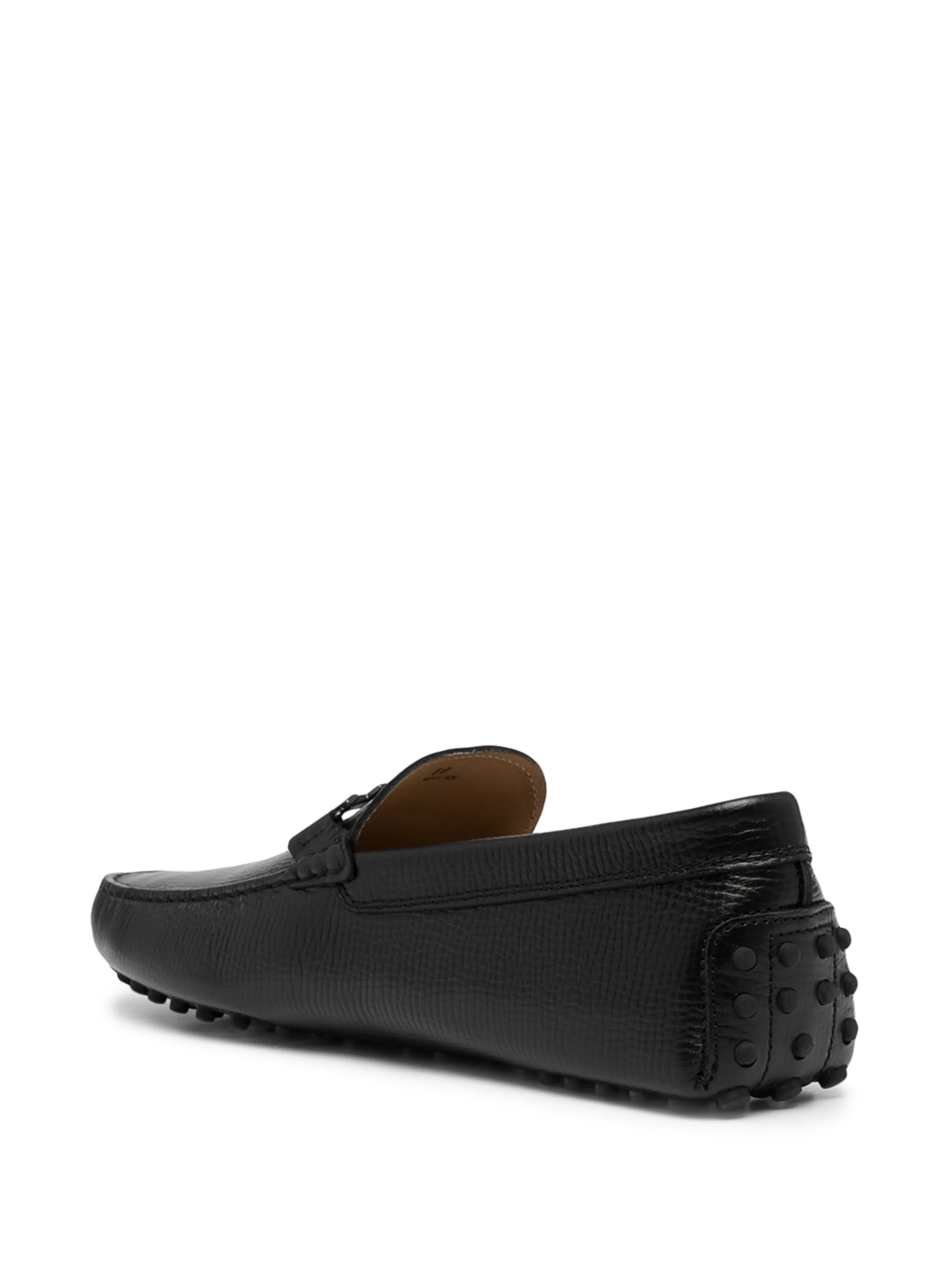 Фактурные лоферы Gommini Tod'S, черный — фото 3