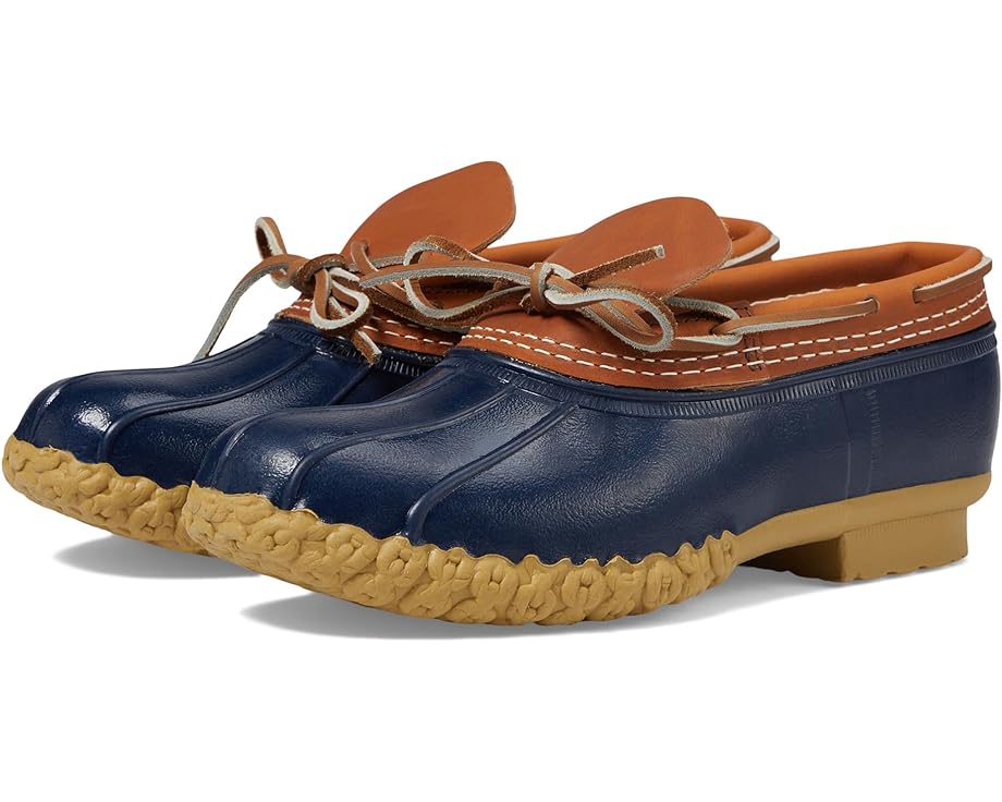 

Ботинки L.L.Bean Rubber Moc, цвет Tan/Bright Navy/Gum