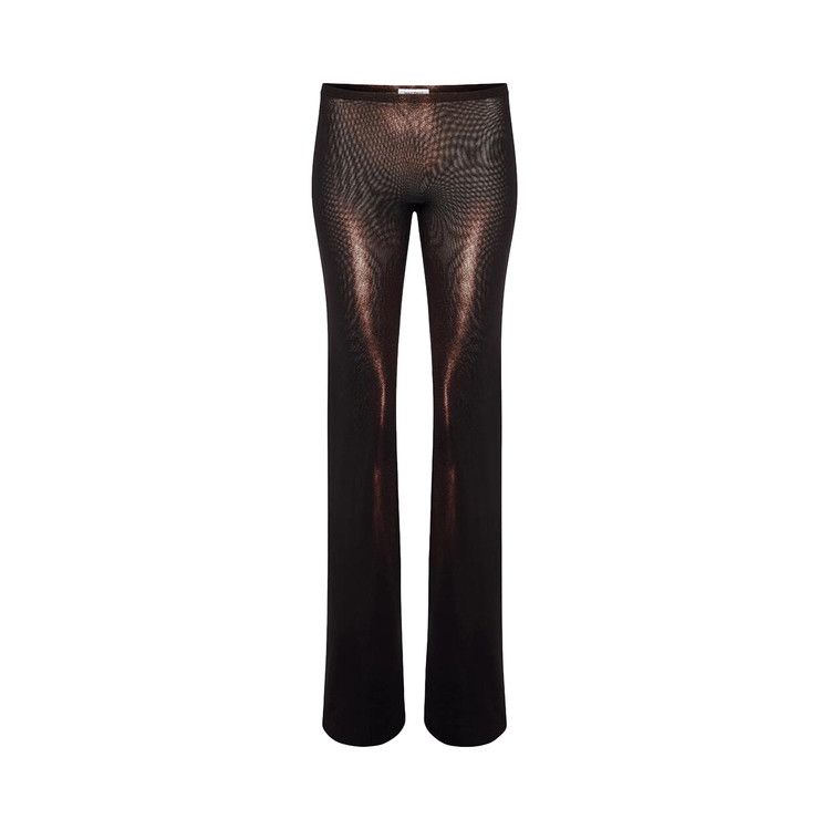 

Брюки Jean Paul Gaultier Mesh Straight Trouser, Black/Brown