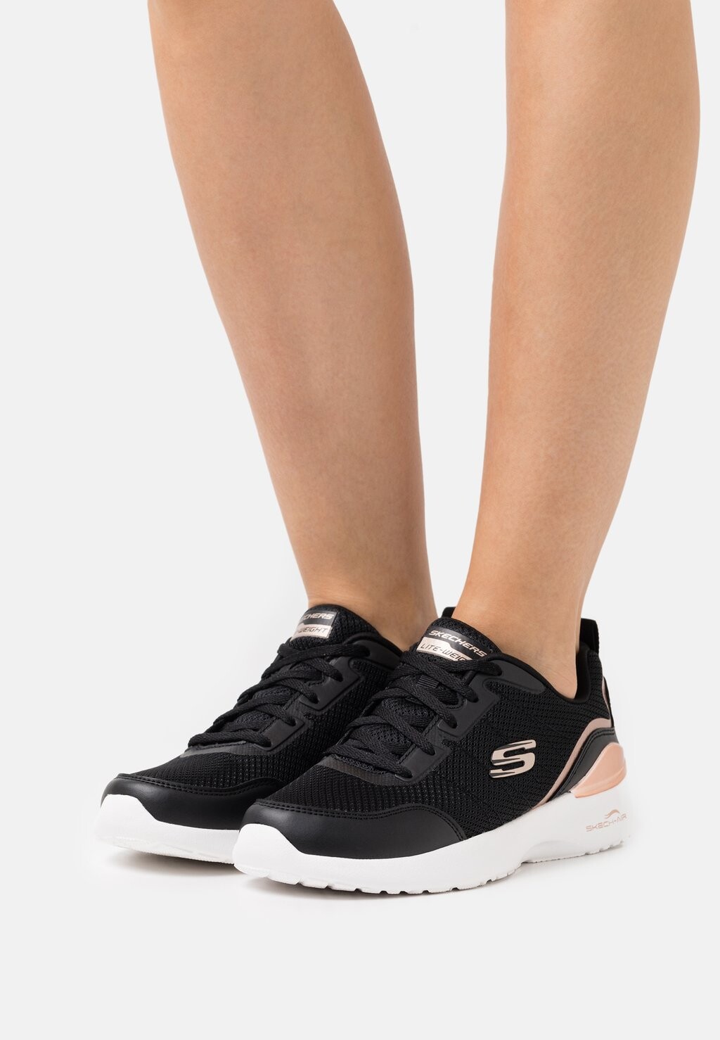 

Кроссовки Skechers Skech Air Dynamight, черный / розовое золото