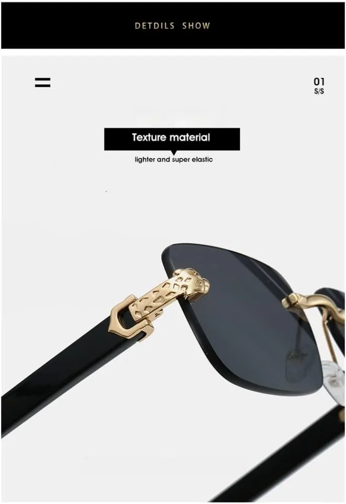 

Солнцезащитные очки в стиле ретро с заклепками, квадратной формы, для мужчин и женщин, с отделкой под дерево, защита от ультрафиолета UV400 UJNHGQ, Matte Grey Green