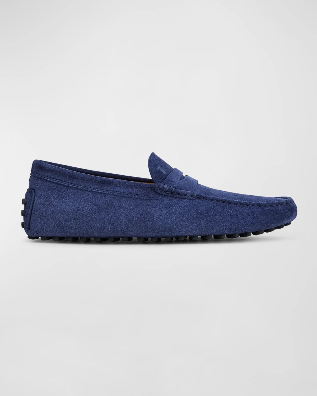 

Мужские замшевые мокасины Gommino Bubble Tod's, цвет Blue