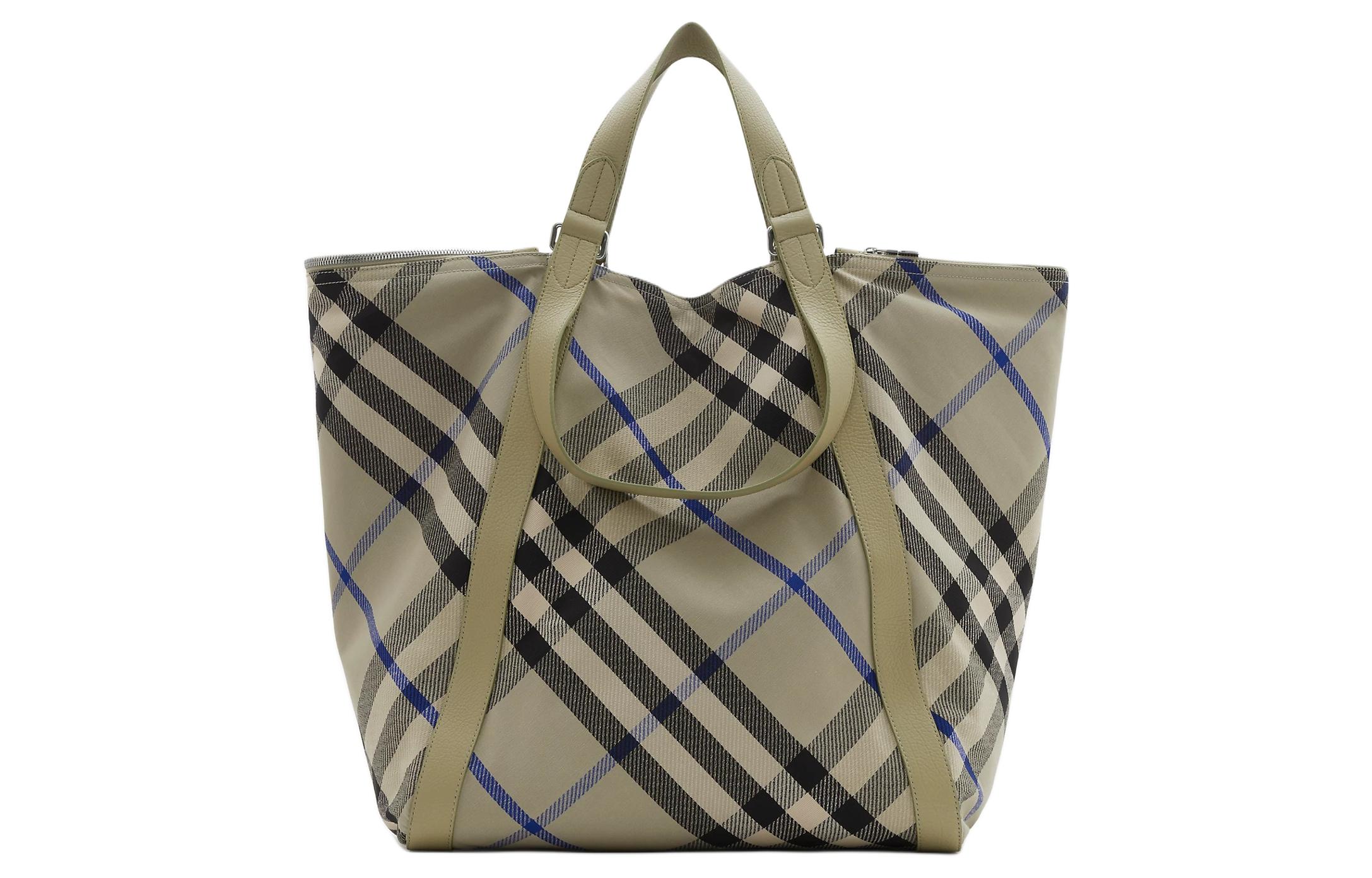 

Burberry Сумка-шоппер из полиэстера с хлопком