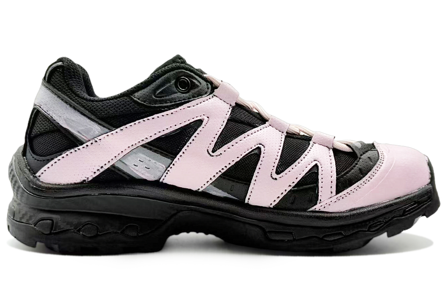 Кроссовки для бега XT Quest Low top Unisex Black Pink SALOMON, черный/розовый — фото 4