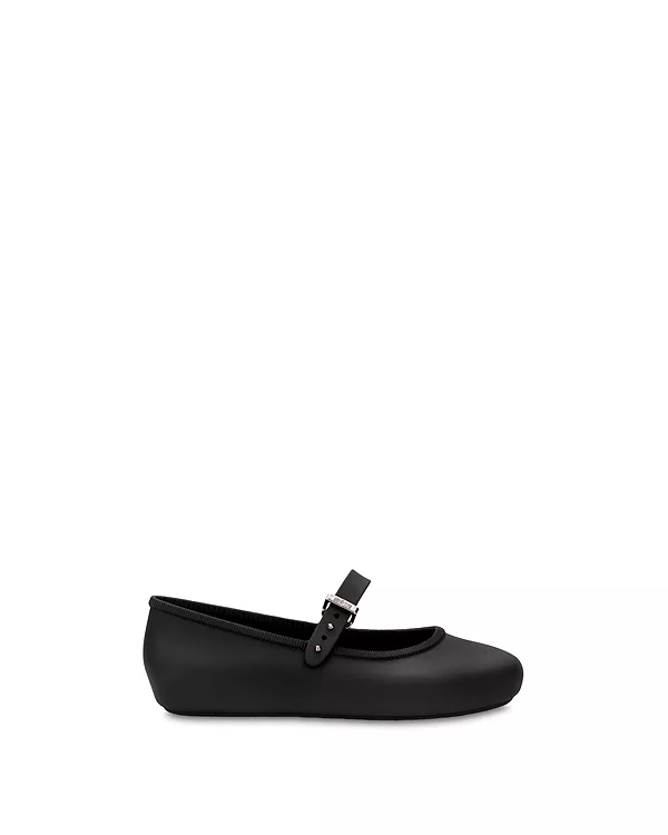 Мягкие балетки для девочек - для малышек и для взрослых Mini Melissa, черный — фото 2