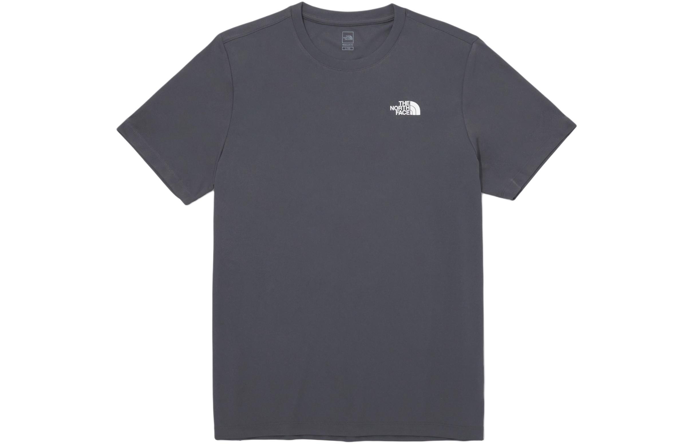 

Футболка унисекс черная серая THE NORTH FACE