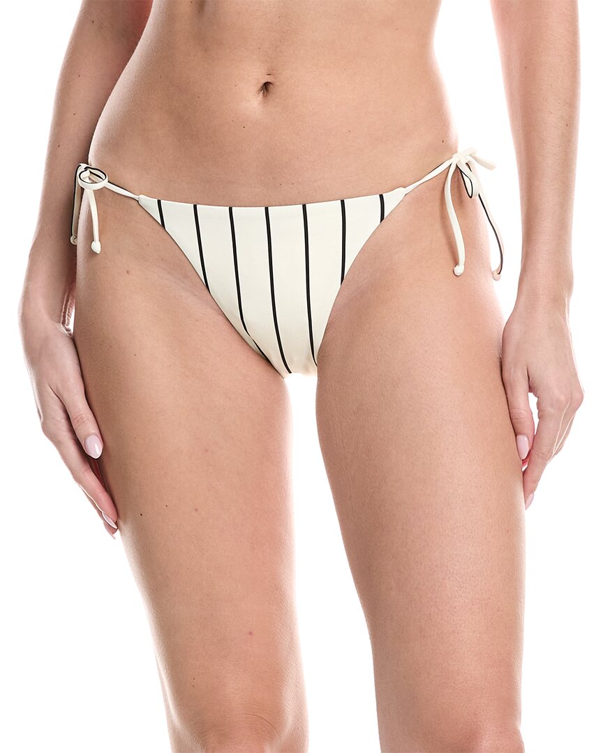 

WeWoreWhat Tie Bikini Bottom, белый